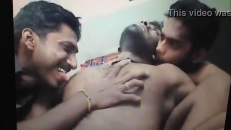 Desi gay threesome