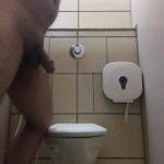 Desi gay bottom strips naked in a mall washroom