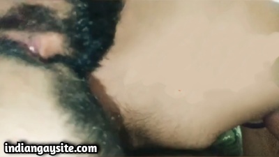 Bearded Hunks Kissing Passionately in Indian Gay Video