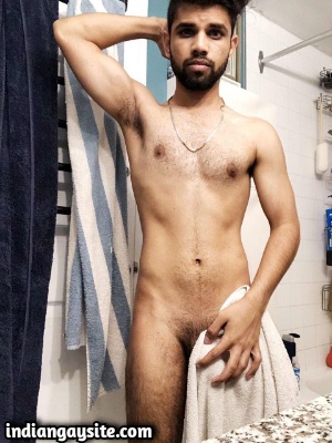 Sexy Naked Indian Twink Showing Off in Jockstraps