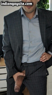 Big Indian Lund of Hot & Sexy Boss in Suit