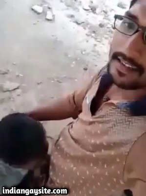 Gay Quickie Video of Strangers in Bus Stop