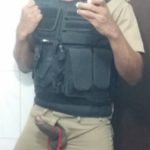 Nude army hunk teasing big hard uncut cock