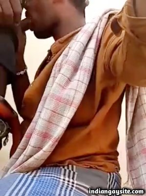 Public face fuck video of gay blowjob on rooftop