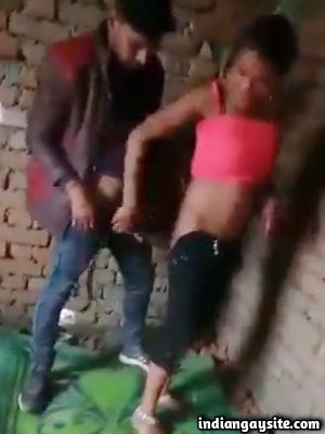 Shemale sex video with two horny Indian boys