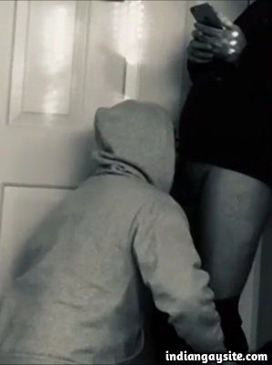 Cock sucking porn video of horny straight daddy