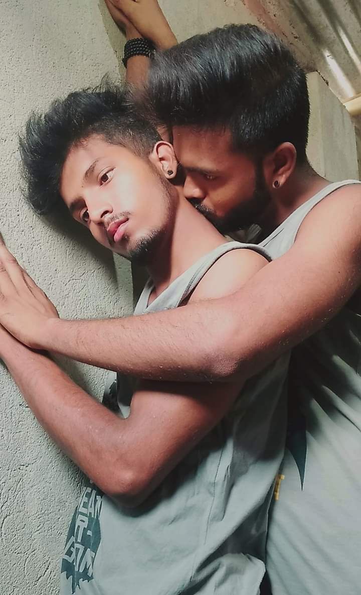 Romancing gay pics of slutty Indian twink lovers