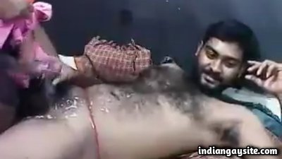 Cumming gay men enjoy hot blowjob fun