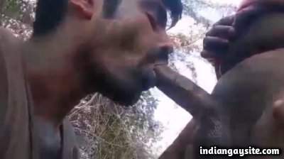 Public dick sucker enjoys cruising stranger's dick