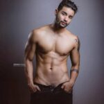 Nude Indian model strips for a hot photoshoot