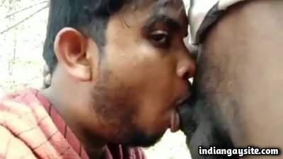 Public mouth fuck of a gay horny young guy