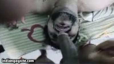 Cum eater gay man sucks thick black cock
