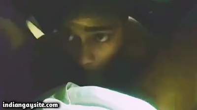Car gay blowjob by a slutty cock sucker twink