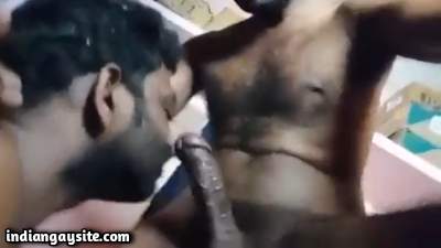 Big dick sucker enjoys a horny top's hard cock