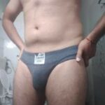 Uncut big cock of a sexy and hot dad bod hunk in pics