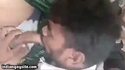 Blowing gay daddy enjoys a young boy's big dick