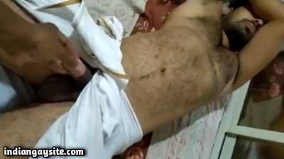 Sleeping gay fun with a hot desi straight friend