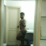 Ass teasing pics of a slutty and hot naked hunky boy
