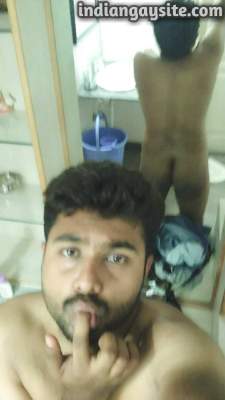 Ass teasing pics of a slutty and hot naked hunky boy