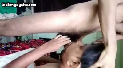 Deep throat sex with a slutty gay sucker bitch