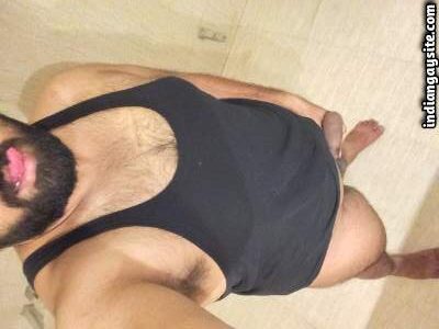 Big moobs guy teasing his hot body and curves in pics