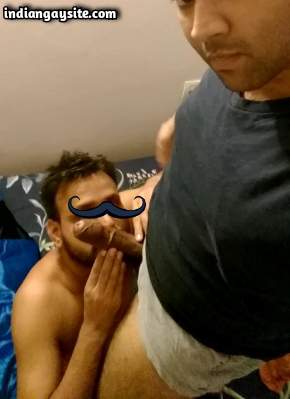 Horny hairy man fucking different guys in hot pics