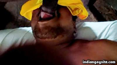 Throat fuck porno of a slutty gay cock sucker