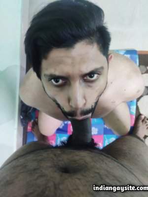 Cock sucking pics of a horny young slutty boy