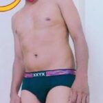 Horny young twink shows hot smooth nude body