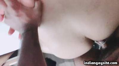 Moaning horny boy gets fucked like crazy doggy style