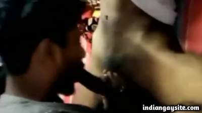 Gay BJ fun between horny and young friends
