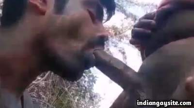 Cruising gay fun with a sexy and horny stranger