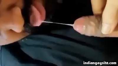 Cute gay sucker loving my wet juicy hard cock