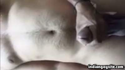 Bihar gay guy strips to show his huge hard cock