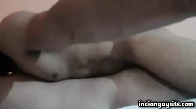Muscular horny hunk fucking a hot guy deep and hard