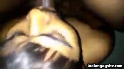 Cock loving guy sucking on a big fat juicy dick