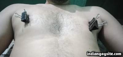 Gay panty pics of a sexy and horny naked desi man