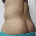 Sissy horny boy teasing his naked ass in panties and bra