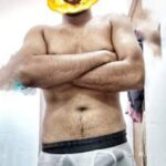 Hunky muscular guy teasing his juicy big bulging pics
