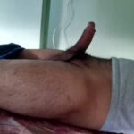 Big dick guy exposing his big and hard boner in pics
