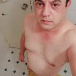 Sissy gay dad teasing hot body in sexy gay nude pics
