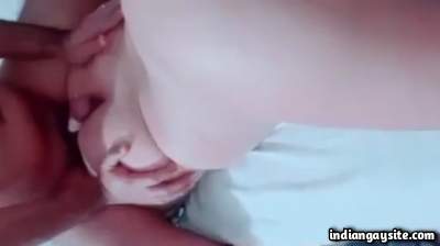 Hindi porn video of a sexy gay boy talking to his fucker