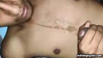 Cum shower blowjob with a horny gay sucker boy