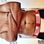 Wet sexy hunk from Delhi teasing bulging briefs