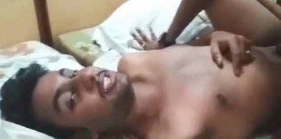 Slutty twink moaning hard