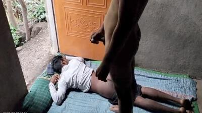 Lovers fucking raw in rain