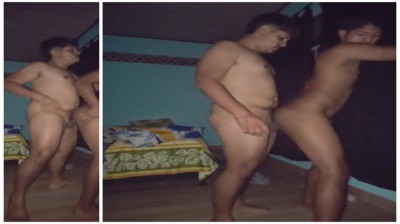 Naked and horny cousins banging ass
