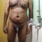 Hairy dick and balls of an Indian gay bear