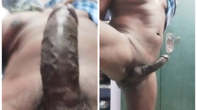 Saw my old daddy stripping for cam work