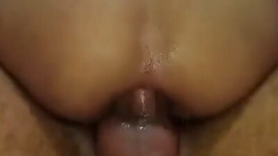 Daddy's monstrous cock rips son's hole